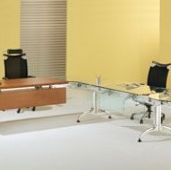 L型主管桌.1(定製品)